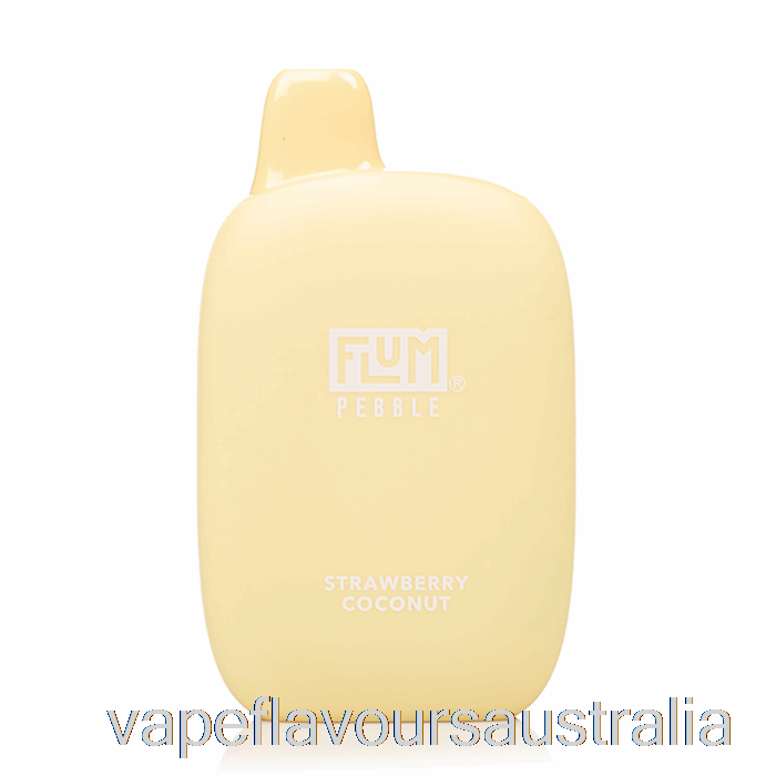 Vape Flavours Australia Flum Pebble 6000 Disposable Strawberry Coconut